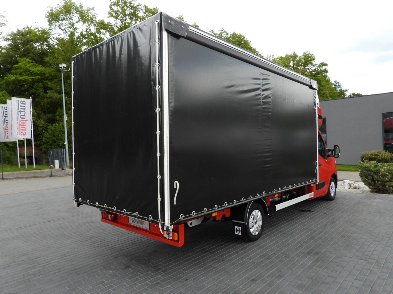 Carrinha de lona Renault MASTER  PRITSCHE PLANE 10 PALETTEN WEBASTO A/C: foto 13