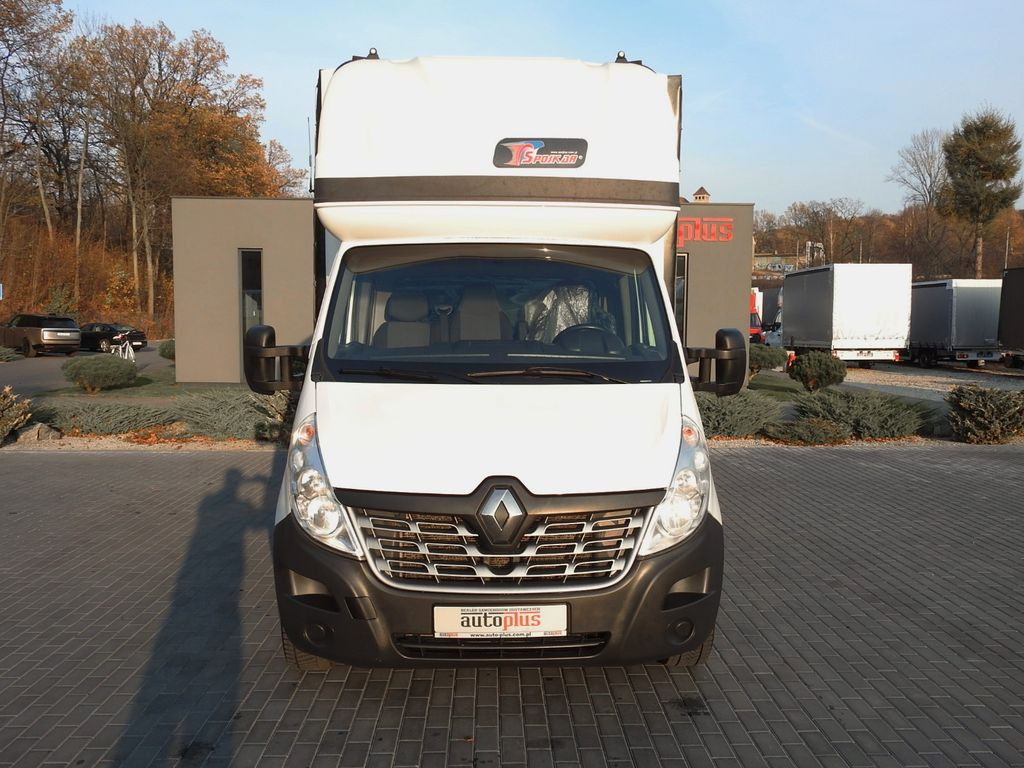 Carrinha de lona Renault MASTER PRITSCHE PLANE 10 PALETTEN WEBASTO A/C: foto 5