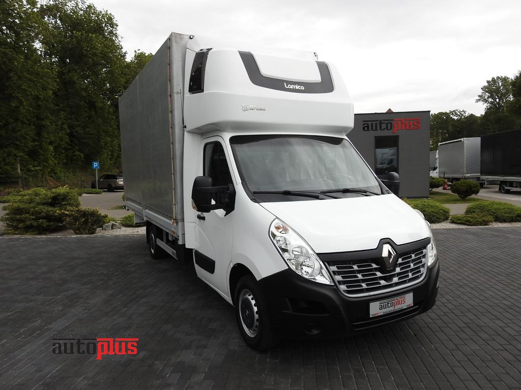 Renault MASTER PRITSCHE PLANE 10 PALETTEN WEBASTO - Carrinha de lona: foto 1 Renault MASTER PRITSCHE PLANE 10 PALETTEN WEBASTO - Carrinha de lona: foto 1