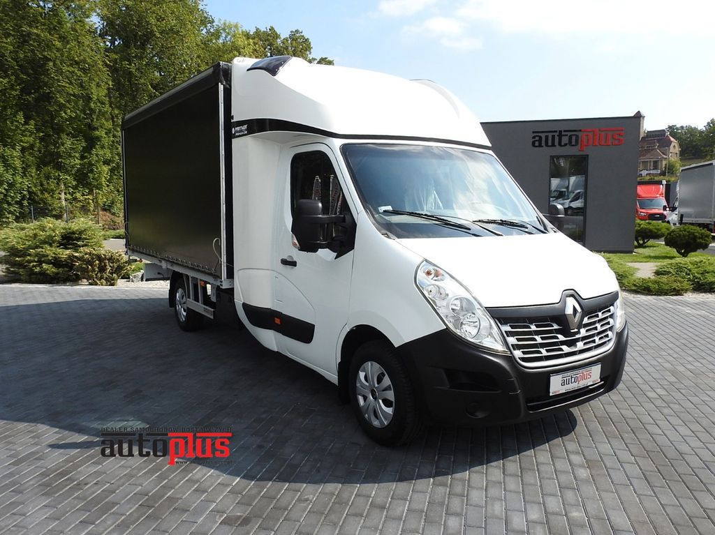 Renault MASTER PRITSCHE PLANE 8 PALETTEN TEMPOMAT - Carrinha de lona, Carrinha cabine dupla: foto 1 Renault MASTER PRITSCHE PLANE 8 PALETTEN TEMPOMAT - Carrinha de lona, Carrinha cabine dupla: foto 1