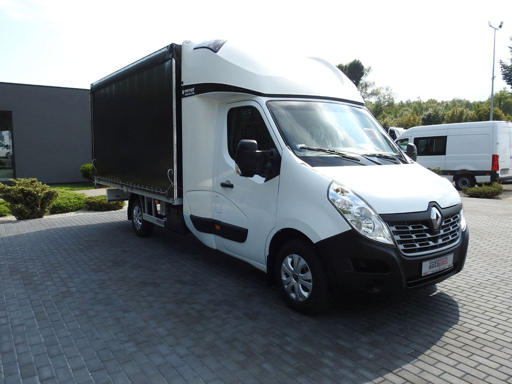 Renault MASTER PRITSCHE PLANE 8 PALETTEN TEMPOMAT - Carrinha de lona, Carrinha cabine dupla: foto 4 Renault MASTER PRITSCHE PLANE 8 PALETTEN TEMPOMAT - Carrinha de lona, Carrinha cabine dupla: foto 4