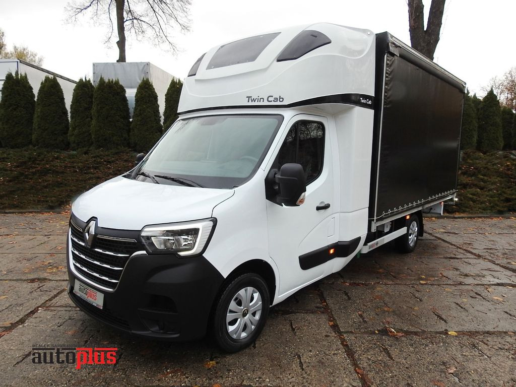 Renault MASTER PRITSCHE PLANE 8 PALLETEN SCHLAFKABINE - Carrinha de lona, Carrinha cabine dupla: foto 1 Renault MASTER PRITSCHE PLANE 8 PALLETEN SCHLAFKABINE - Carrinha de lona, Carrinha cabine dupla: foto 1