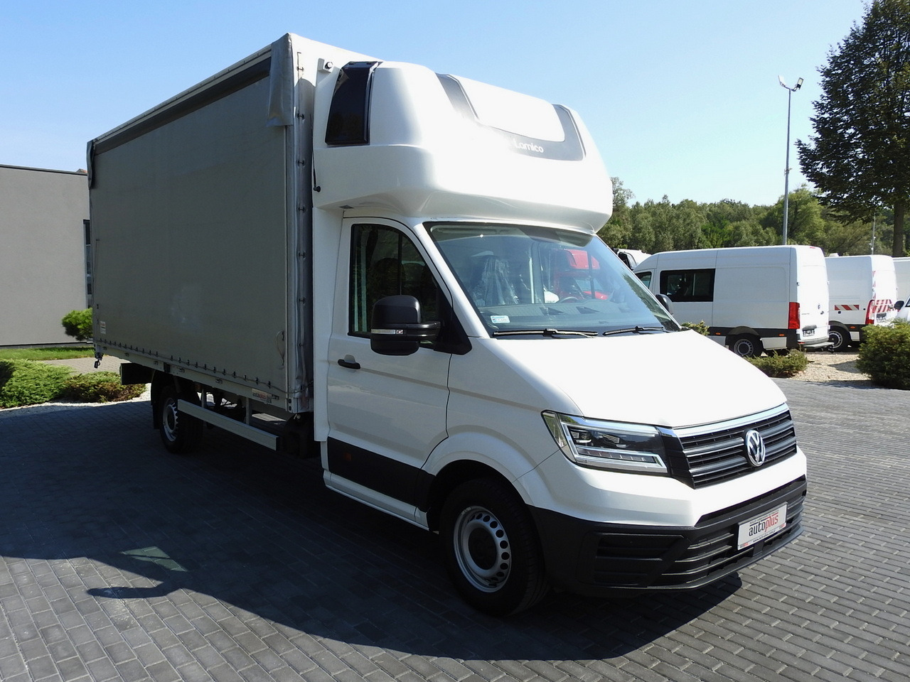 VOLKSWAGEN CRAFTER TARPAULIN 10 PALLETS WEBASTO CRUISE CONTROL AIR CONDITIONING LED LIGHTS 180HP - Carrinha de lona: foto 4 VOLKSWAGEN CRAFTER TARPAULIN 10 PALLETS WEBASTO CRUISE CONTROL AIR CONDITIONING LED LIGHTS 180HP - Carrinha de lona: foto 4