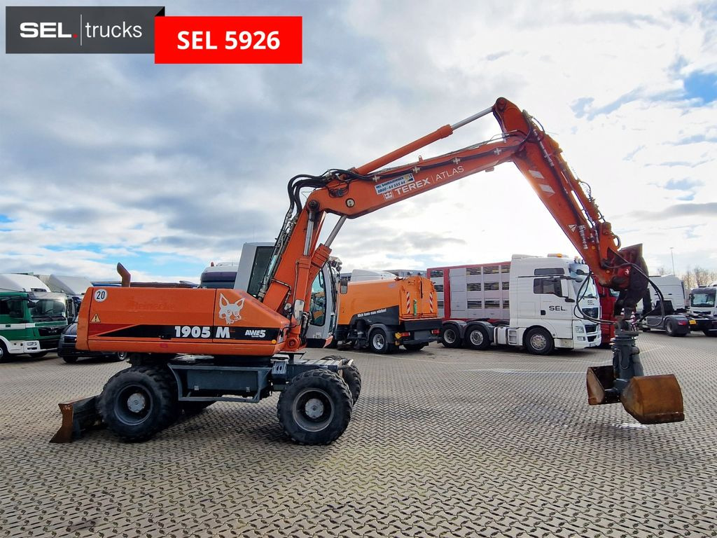 Atlas Terex 1905M Mobilbagger Atlas Terex 1905M Mobilbagger - Escavadeira de rodas: foto 4 Atlas Terex 1905M Mobilbagger Atlas Terex 1905M Mobilbagger - Escavadeira de rodas: foto 4