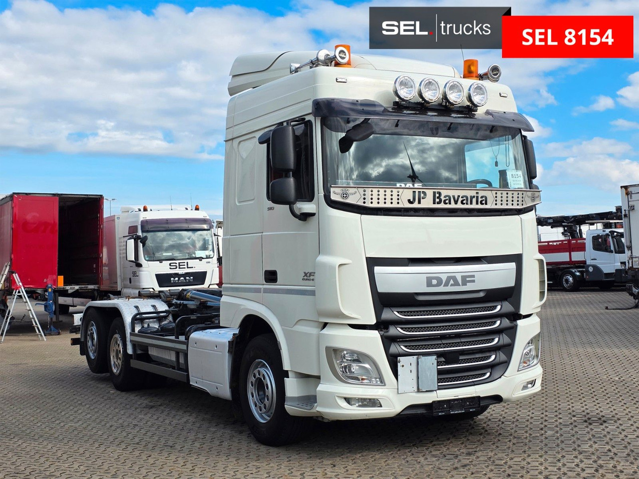 DAF XF 510 FAN / ZF Intarder / Lenk-Liftachse - Camião polibenne: foto 3 DAF XF 510 FAN / ZF Intarder / Lenk-Liftachse - Camião polibenne: foto 3