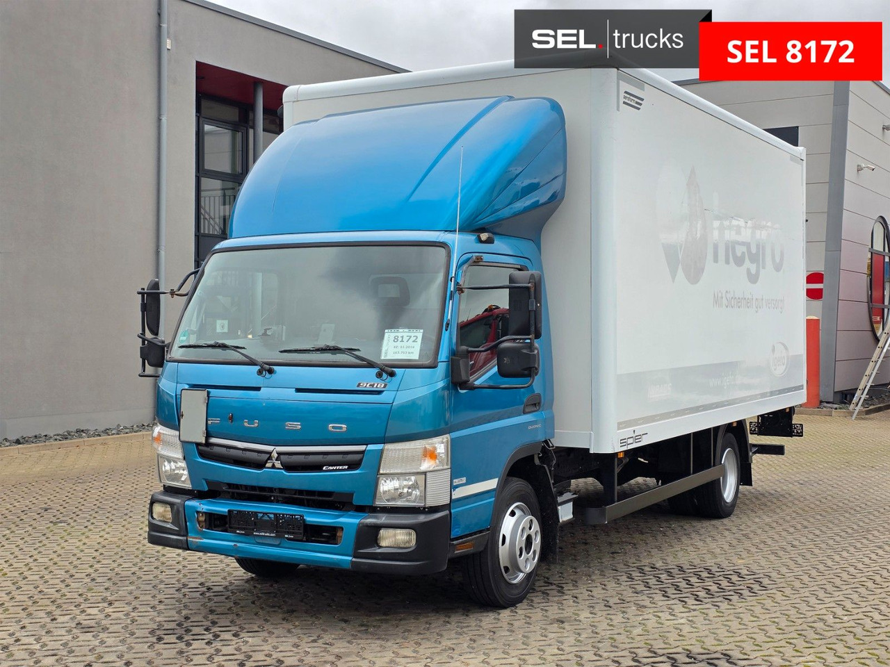 FUSO Canter 9C18 / Ladebordwand / 3 Sitzen - Carrinha de contentor: foto 1 FUSO Canter 9C18 / Ladebordwand / 3 Sitzen - Carrinha de contentor: foto 1