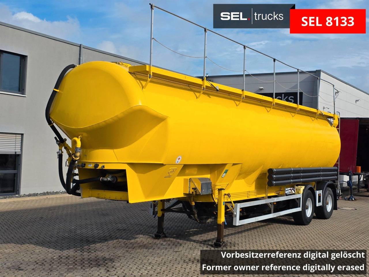Feldbinder EUT 58.2 / 58 m3 - Semi-reboque silo: foto 1 Feldbinder EUT 58.2 / 58 m3 - Semi-reboque silo: foto 1