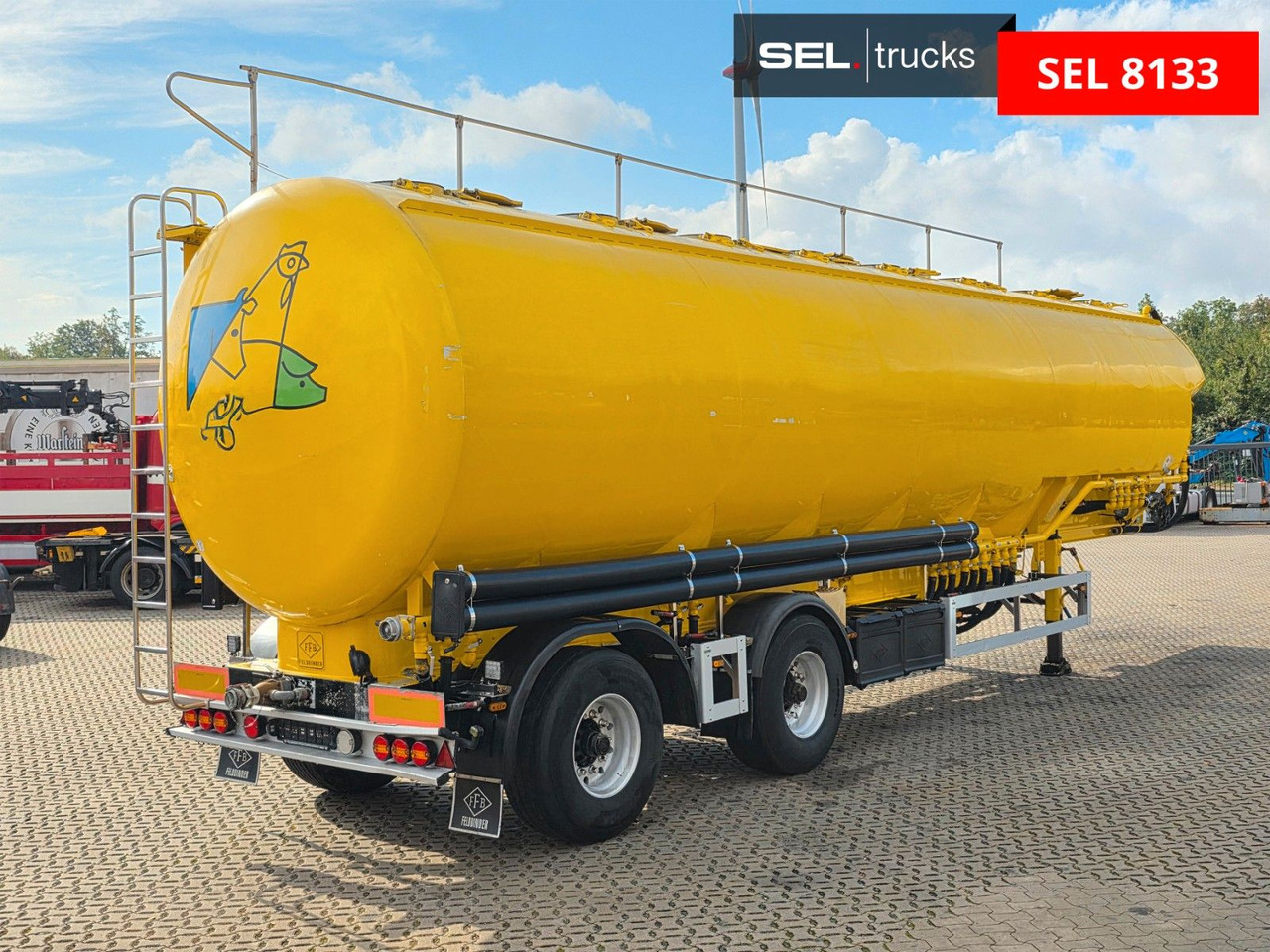 Feldbinder EUT 58.2 / 58 m3 - Semi-reboque silo: foto 5 Feldbinder EUT 58.2 / 58 m3 - Semi-reboque silo: foto 5