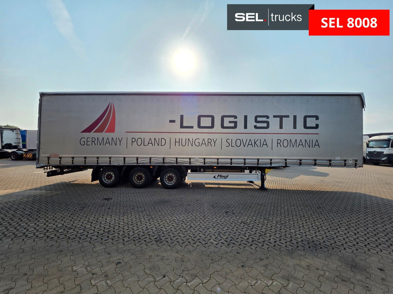 Fliegl SDS01 / Hubdach / EDSCHA / Mega / Liftachse - Semi-reboque de lona: foto 4 Fliegl SDS01 / Hubdach / EDSCHA / Mega / Liftachse - Semi-reboque de lona: foto 4