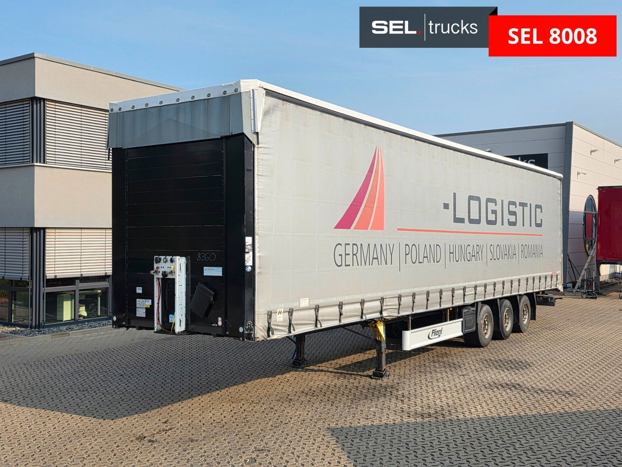 Fliegl SDS01 / Hubdach / EDSCHA / Mega / Liftachse - Semi-reboque de lona: foto 1 Fliegl SDS01 / Hubdach / EDSCHA / Mega / Liftachse - Semi-reboque de lona: foto 1