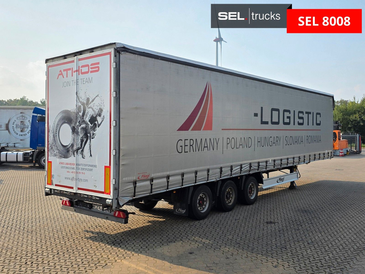 Fliegl SDS01 / Hubdach / EDSCHA / Mega / Liftachse - Semi-reboque de lona: foto 5 Fliegl SDS01 / Hubdach / EDSCHA / Mega / Liftachse - Semi-reboque de lona: foto 5