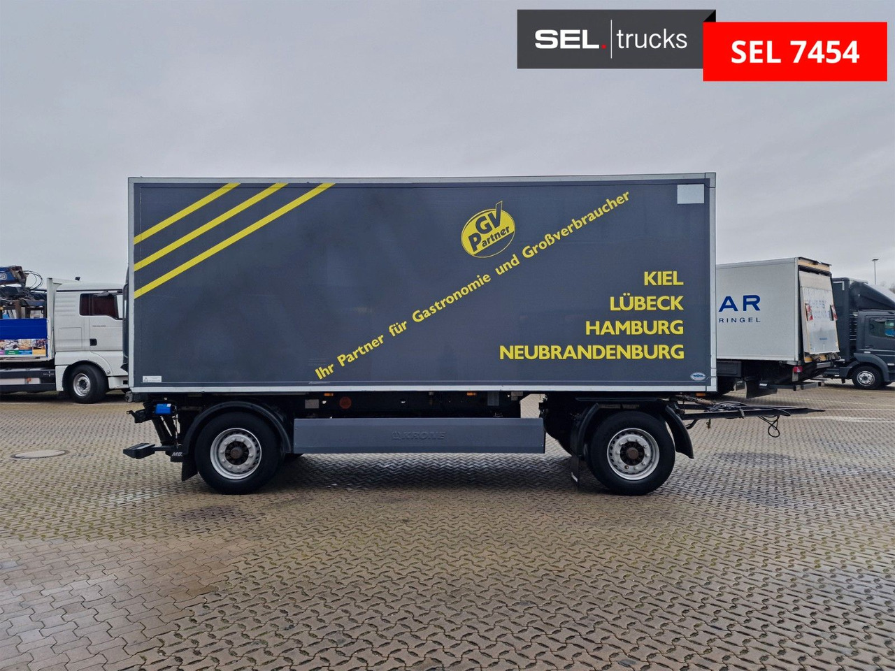 Krone AZ / Ldbw / Carrier Supra 850MT-X / FRC 04.2018 - Reboque frigorífico: foto 4 Krone AZ / Ldbw / Carrier Supra 850MT-X / FRC 04.2018 - Reboque frigorífico: foto 4