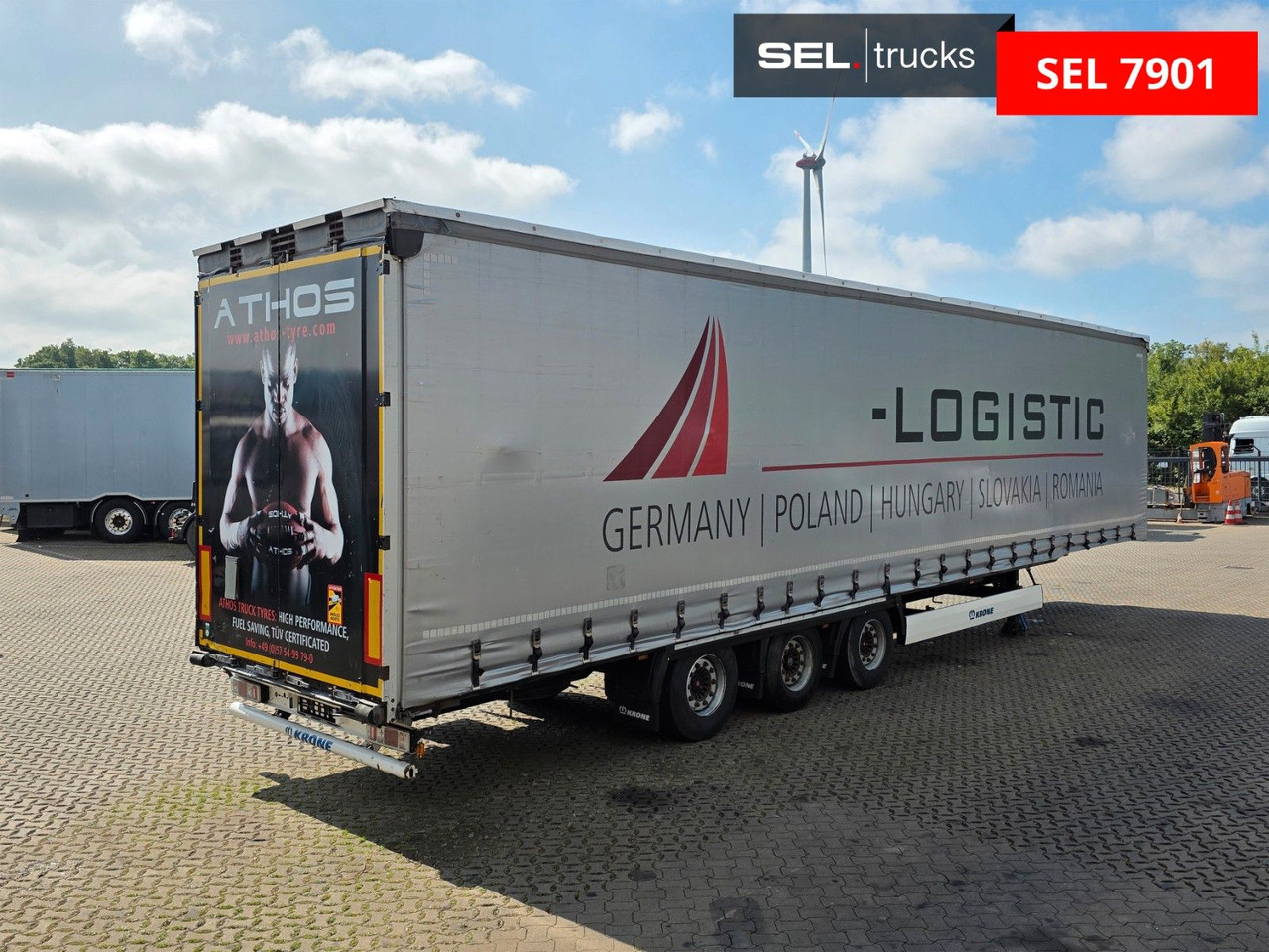 Krone SD / Hubdach / EDSCHA / Mega / Liftachse - Semi-reboque de lona: foto 5 Krone SD / Hubdach / EDSCHA / Mega / Liftachse - Semi-reboque de lona: foto 5