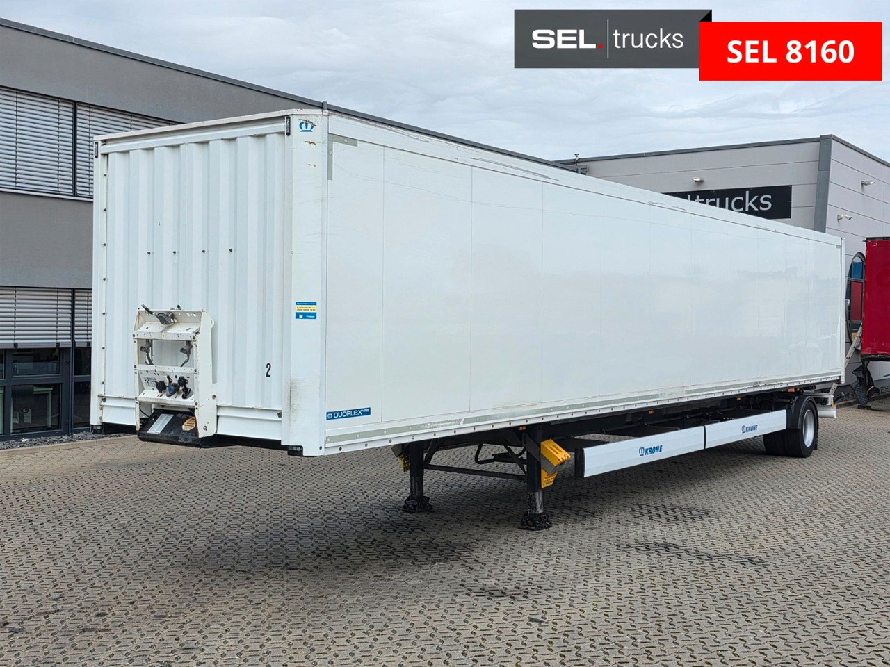 Krone SE / Rolltor TRIDEC / Zwangslenkung - Semi-reboque furgão: foto 2 Krone SE / Rolltor TRIDEC / Zwangslenkung - Semi-reboque furgão: foto 2
