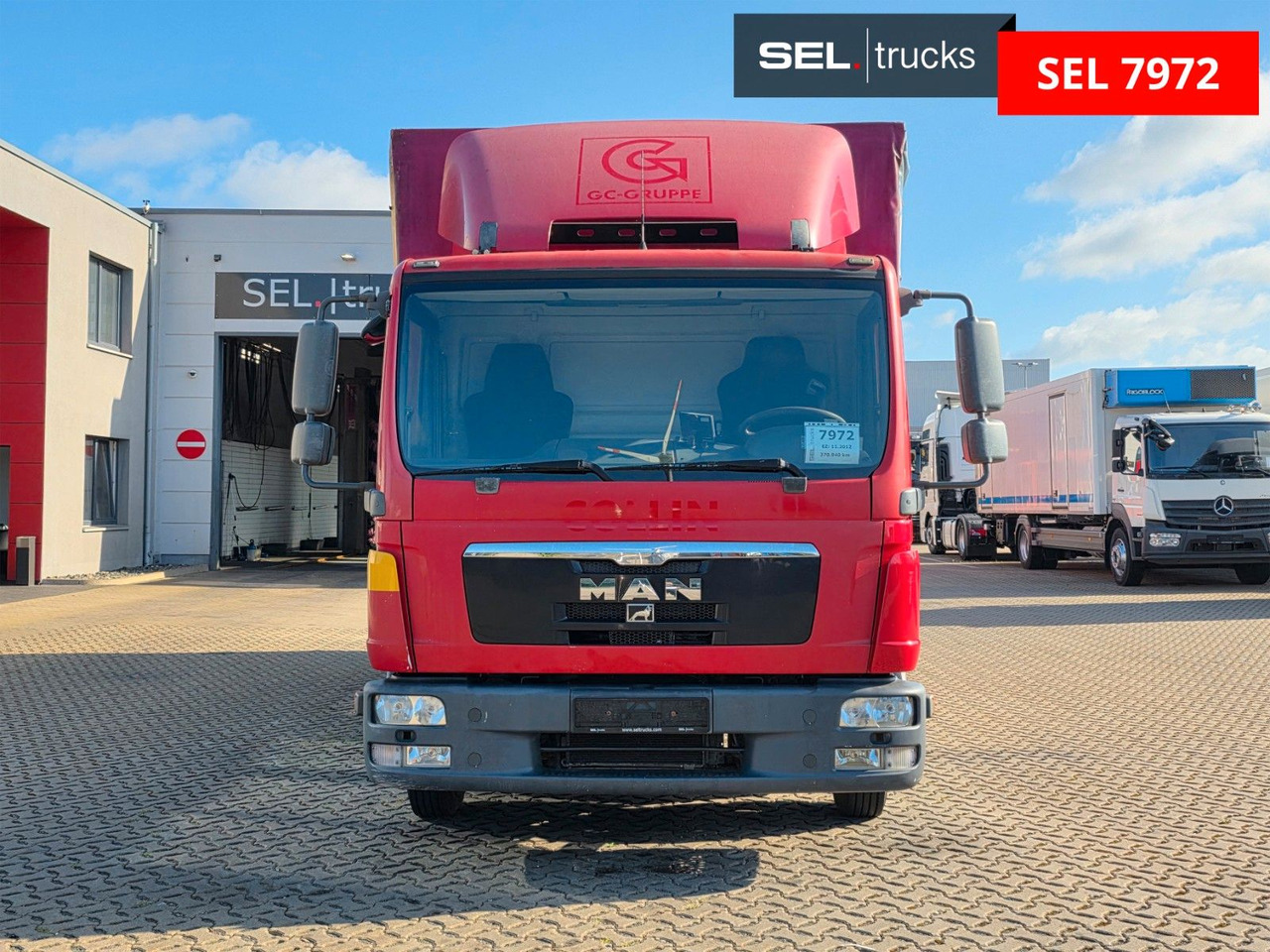 MAN TGL 8.180 4X2 BL / Ladebordwand / Rückfahrkamera - Carrinha de lona: foto 2 MAN TGL 8.180 4X2 BL / Ladebordwand / Rückfahrkamera - Carrinha de lona: foto 2