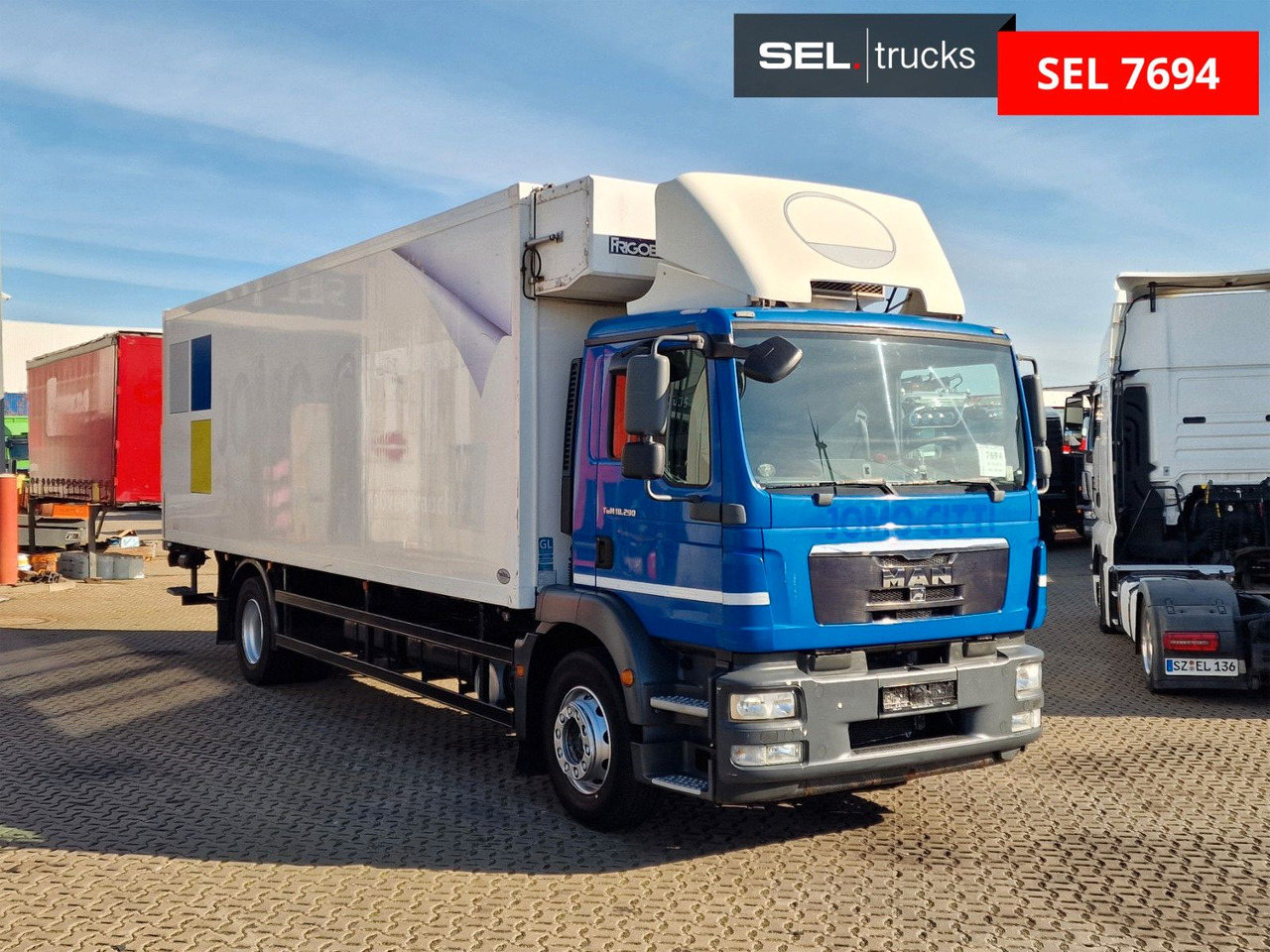 MAN TGM 18.290 4X2 LL / Ldbw / 3 Kammern /Frigoblock - Camião frigorífico: foto 3 MAN TGM 18.290 4X2 LL / Ldbw / 3 Kammern /Frigoblock - Camião frigorífico: foto 3