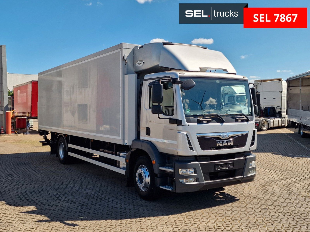 MAN TGM 18.290 4X2 LL / Ldbw / Carrier Supra 1250Mt - Camião frigorífico: foto 3 MAN TGM 18.290 4X2 LL / Ldbw / Carrier Supra 1250Mt - Camião frigorífico: foto 3