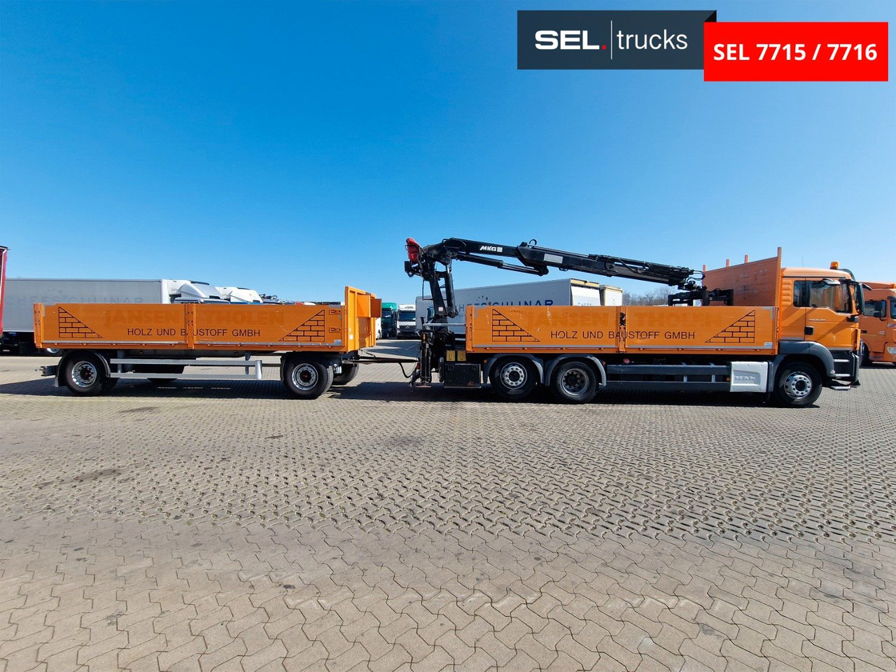 MAN TGS 26.420 6x2-4 BL / MKG HLK181/ Lenk/KOMPLETT - Camião grua: foto 4 MAN TGS 26.420 6x2-4 BL / MKG HLK181/ Lenk/KOMPLETT - Camião grua: foto 4