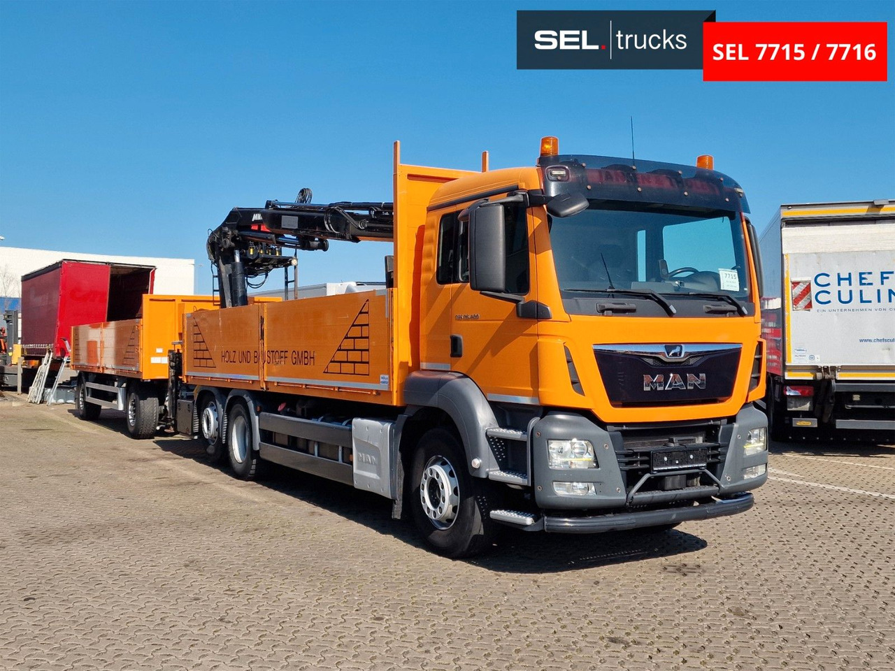 MAN TGS 26.420 6x2-4 BL / MKG HLK181/ Lenk/KOMPLETT - Camião grua: foto 3 MAN TGS 26.420 6x2-4 BL / MKG HLK181/ Lenk/KOMPLETT - Camião grua: foto 3