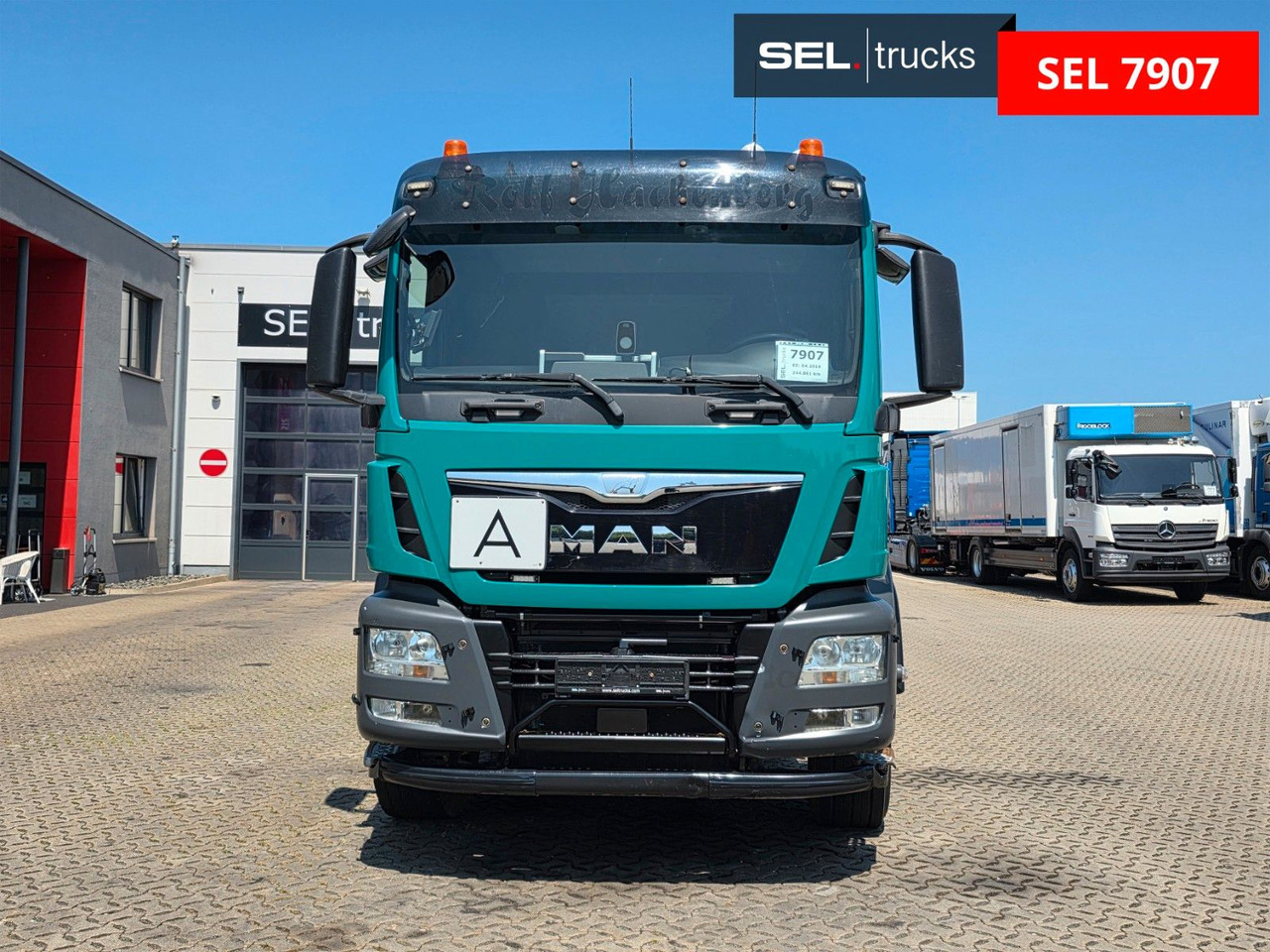 MAN TGS 28.480 6X4H-4 BL /HIAB /Fernbed. / Lenkachse - Camião basculante, Camião grua: foto 4 MAN TGS 28.480 6X4H-4 BL /HIAB /Fernbed. / Lenkachse - Camião basculante, Camião grua: foto 4