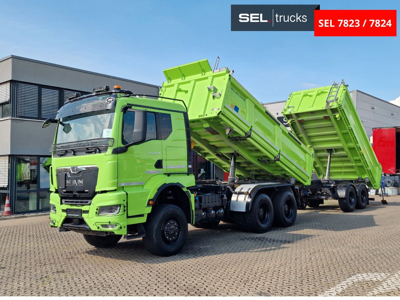 MAN TGS 33.510 6x6 BL CH /Dreiseitenkipper /6x6 / 6D - Camião basculante: foto 2 MAN TGS 33.510 6x6 BL CH /Dreiseitenkipper /6x6 / 6D - Camião basculante: foto 2