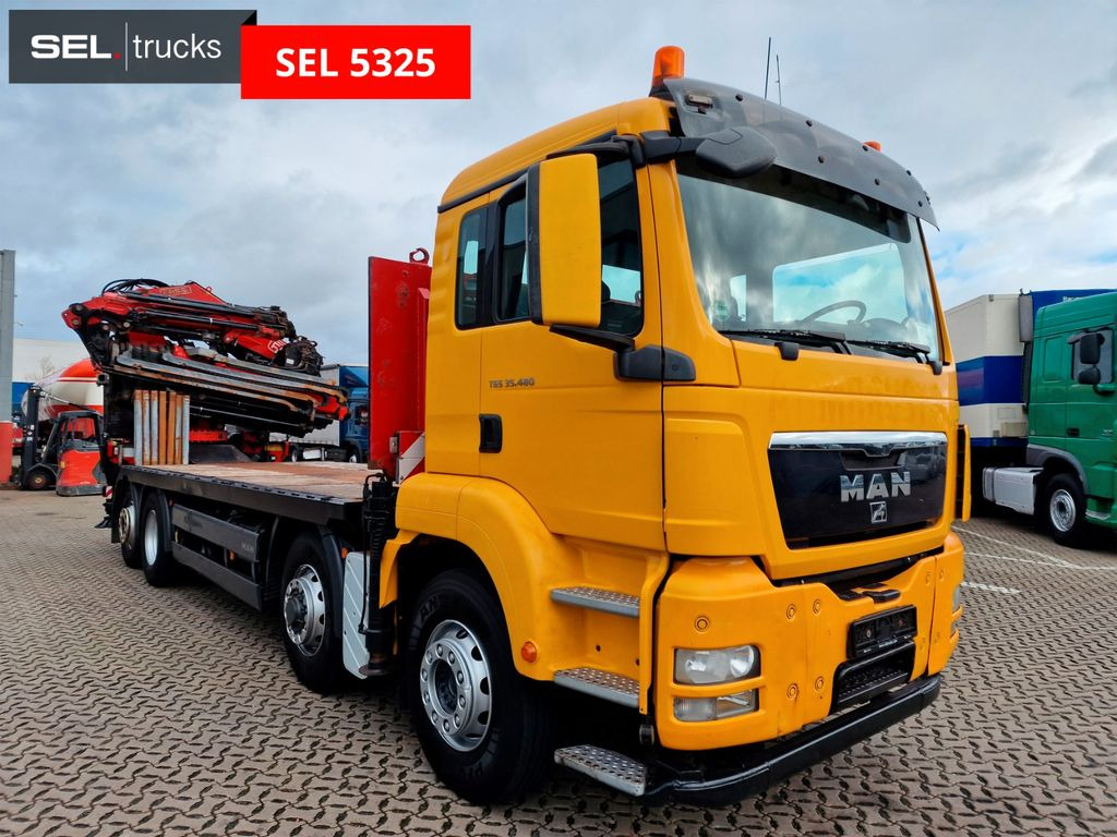MAN TGS 35.480 8X4H-6 BL / Intarder / FASSI F560 - Camião grua: foto 3 MAN TGS 35.480 8X4H-6 BL / Intarder / FASSI F560 - Camião grua: foto 3