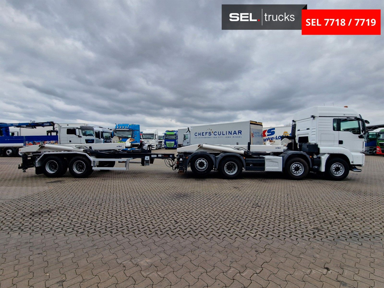 MAN TGS 35.500.8X2-6 BL / Silosteller / Lenkachse - Camião basculante: foto 4 MAN TGS 35.500.8X2-6 BL / Silosteller / Lenkachse - Camião basculante: foto 4