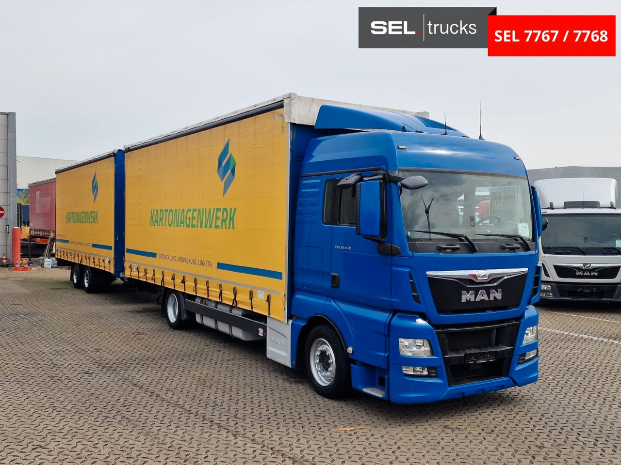 MAN TGX 18.440 4X2 LL-U /Intarder/Hubdach/Durchlade - Camião de lona: foto 3 MAN TGX 18.440 4X2 LL-U /Intarder/Hubdach/Durchlade - Camião de lona: foto 3