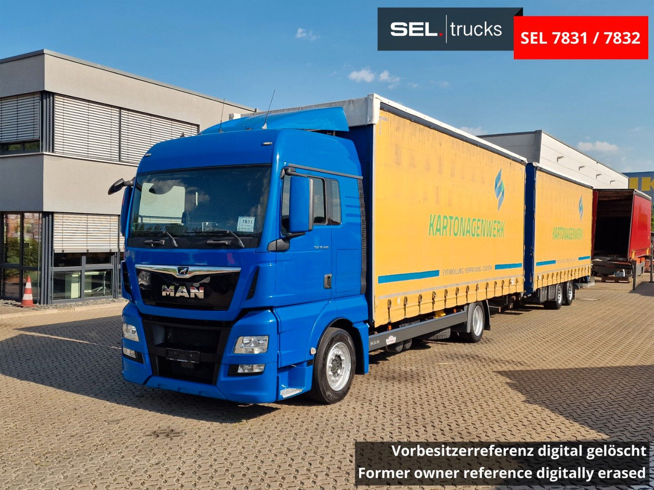 MAN TGX 18.440 4X2 LL-U / Intarder /Jumbo /Durchlade - Camião de lona: foto 1 MAN TGX 18.440 4X2 LL-U / Intarder /Jumbo /Durchlade - Camião de lona: foto 1
