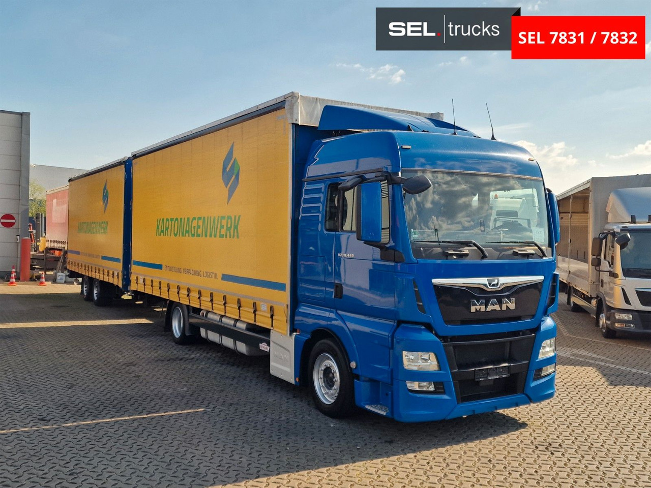 MAN TGX 18.440 4X2 LL-U / Intarder /Jumbo /Durchlade - Camião de lona: foto 3 MAN TGX 18.440 4X2 LL-U / Intarder /Jumbo /Durchlade - Camião de lona: foto 3
