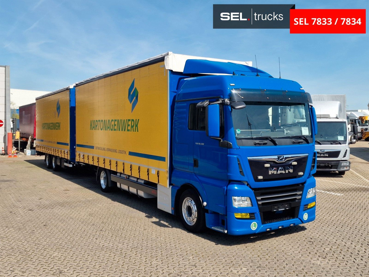 MAN TGX 18.500 4X2 LL-U / Intarder/Durchlade/Hubdach - Camião de lona: foto 3 MAN TGX 18.500 4X2 LL-U / Intarder/Durchlade/Hubdach - Camião de lona: foto 3