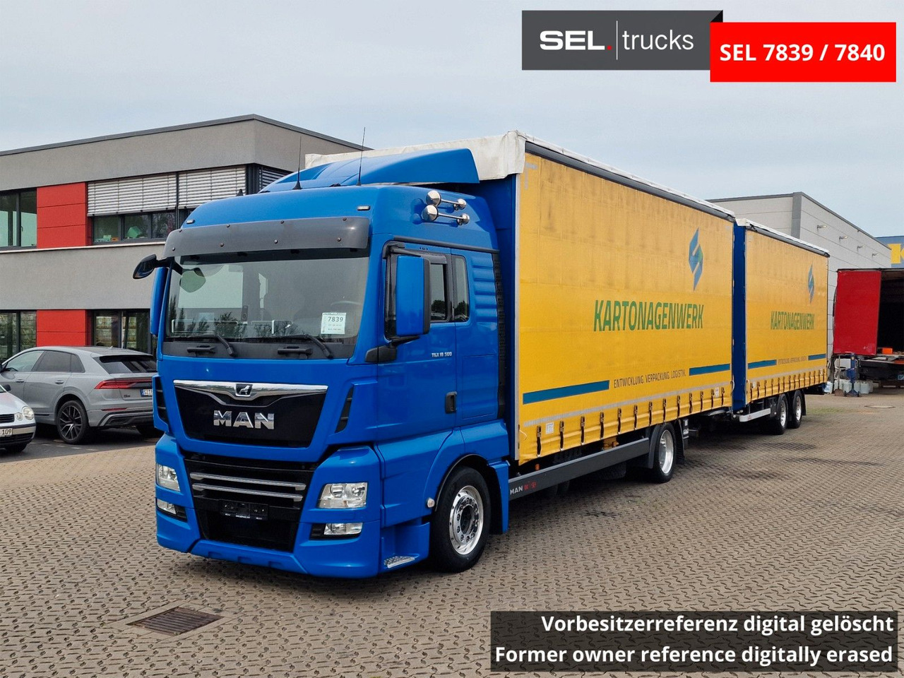 MAN TGX 18.500 4x2 LL-U /Intarder/Druchlade/Hubdach - Camião de lona: foto 1 MAN TGX 18.500 4x2 LL-U /Intarder/Druchlade/Hubdach - Camião de lona: foto 1