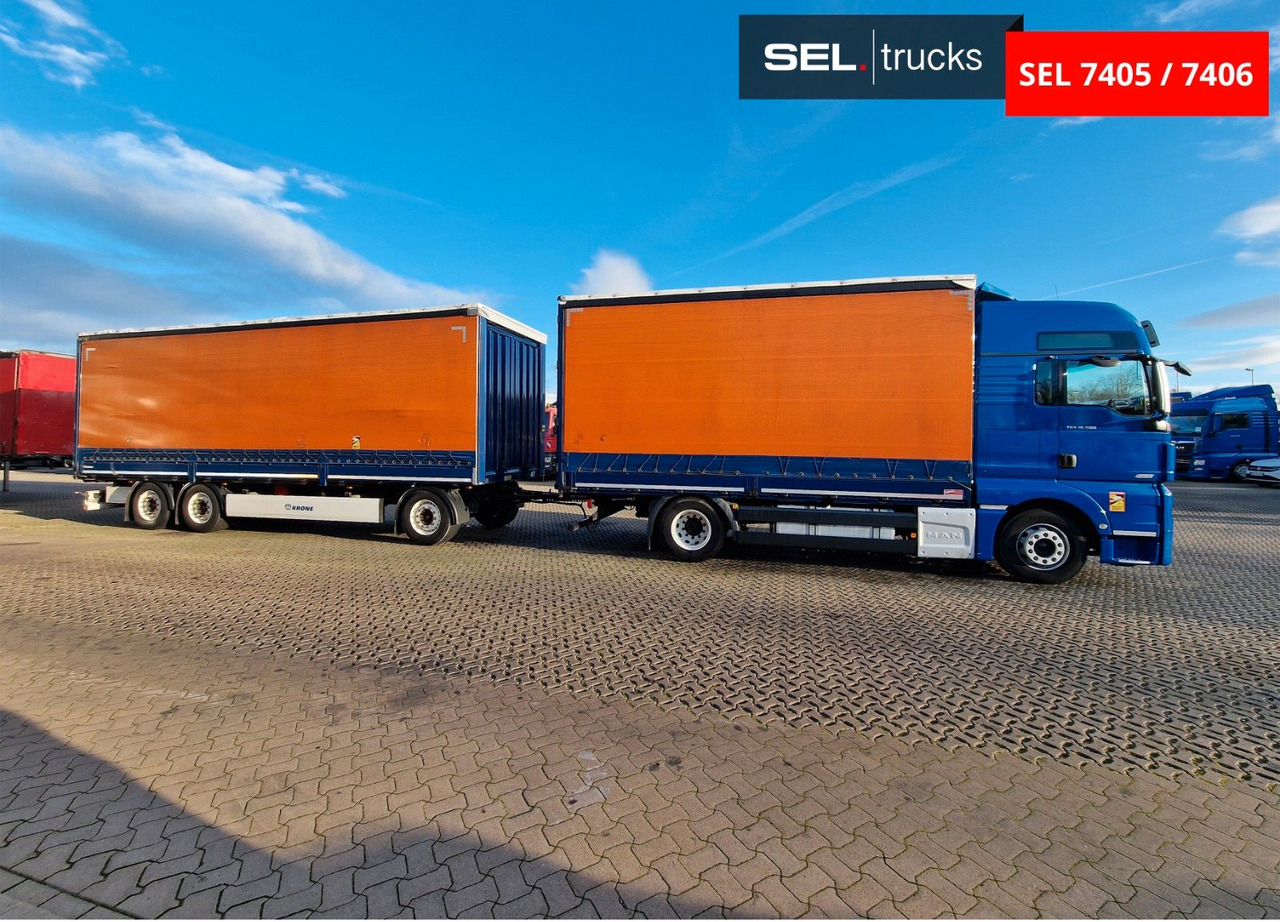 MAN TGX 18.580 4X2 LL/ Intarder/Aluklappen/Durchlade - Camião de lona: foto 5 MAN TGX 18.580 4X2 LL/ Intarder/Aluklappen/Durchlade - Camião de lona: foto 5