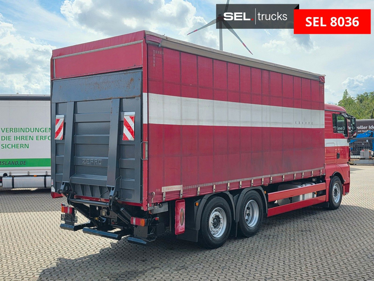 MAN TGX 26.360 6X2-2 LL / Intarder / Ldbw /Lenkachse - Camião de lona: foto 5 MAN TGX 26.360 6X2-2 LL / Intarder / Ldbw /Lenkachse - Camião de lona: foto 5