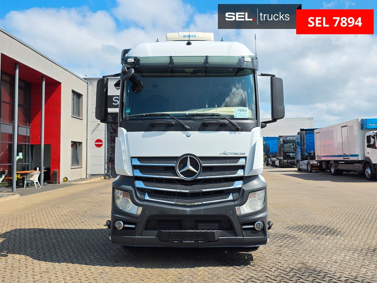Mercedes-Benz Actros 1842 / Standklimaanlage - Camião transportador de contêineres/ Caixa móvel: foto 2 Mercedes-Benz Actros 1842 / Standklimaanlage - Camião transportador de contêineres/ Caixa móvel: foto 2