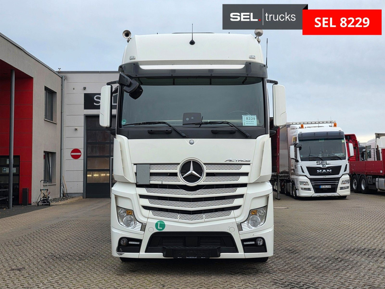 Mercedes-Benz Actros 2542 / Standklima / Ldbw / Lenkachse - Camião transportador de contêineres/ Caixa móvel: foto 2 Mercedes-Benz Actros 2542 / Standklima / Ldbw / Lenkachse - Camião transportador de contêineres/ Caixa móvel: foto 2
