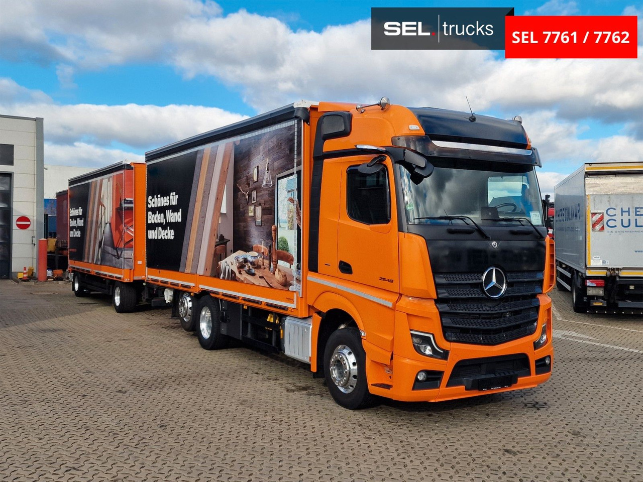 Mercedes-Benz Actros 2548 / Retarder / Euro 6E / Aluklappen - Camião de lona: foto 3 Mercedes-Benz Actros 2548 / Retarder / Euro 6E / Aluklappen - Camião de lona: foto 3