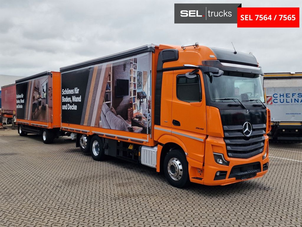Mercedes-Benz Actros 2548 / Retarder Mercedes-Benz Actros 2548 / Retarder - Camião de lona: foto 3 Mercedes-Benz Actros 2548 / Retarder Mercedes-Benz Actros 2548 / Retarder - Camião de lona: foto 3