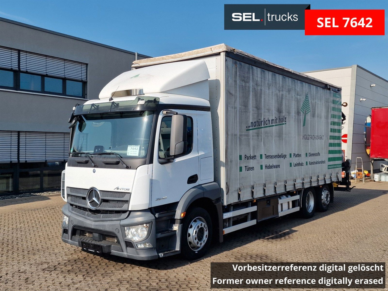 Mercedes-Benz Antos 2540 / Fernbedienung / Lenkachse - Camião grua: foto 2 Mercedes-Benz Antos 2540 / Fernbedienung / Lenkachse - Camião grua: foto 2