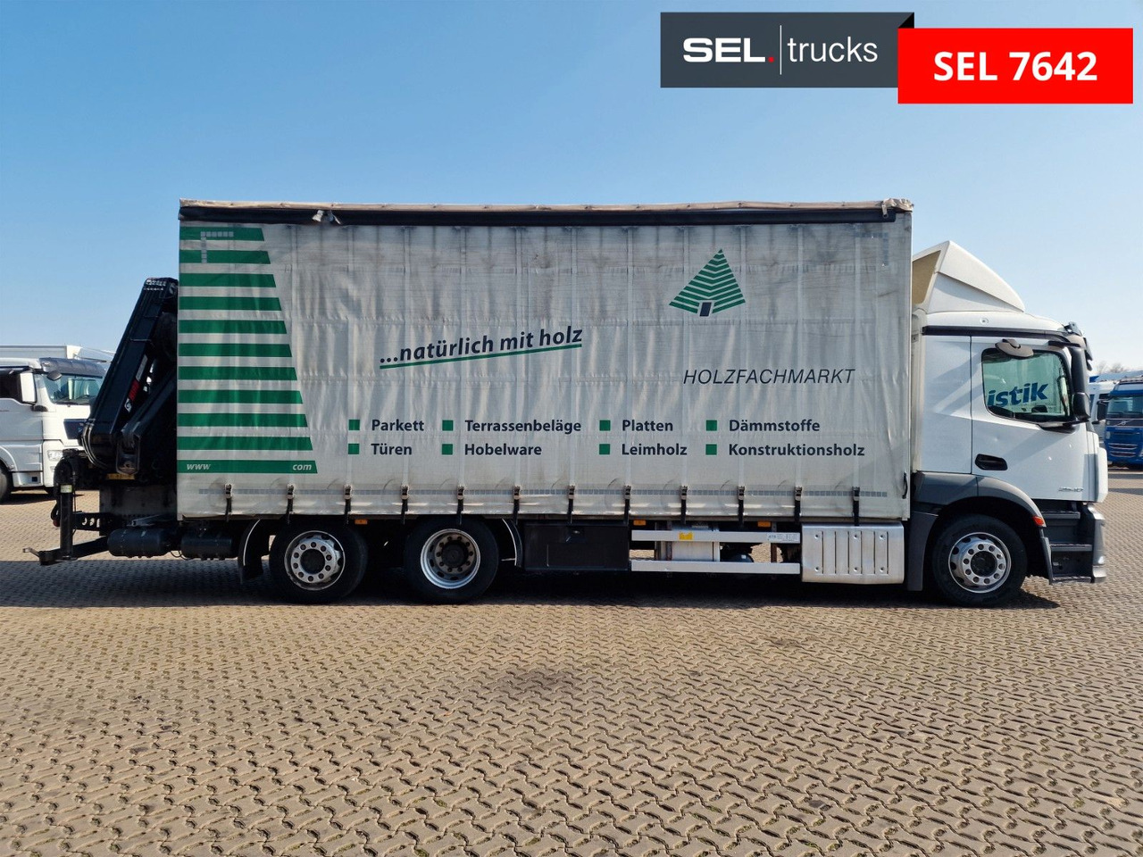 Mercedes-Benz Antos 2540 / Fernbedienung / Lenkachse - Camião grua: foto 5 Mercedes-Benz Antos 2540 / Fernbedienung / Lenkachse - Camião grua: foto 5