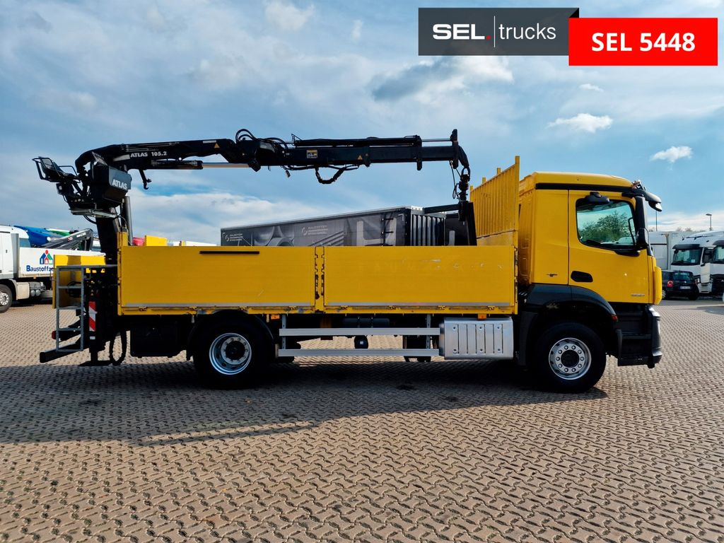 Mercedes-Benz Arocs 1830 / Atlas 105.2 - A2L / NEUE BATTERIEN - Camião grua: foto 4 Mercedes-Benz Arocs 1830 / Atlas 105.2 - A2L / NEUE BATTERIEN - Camião grua: foto 4