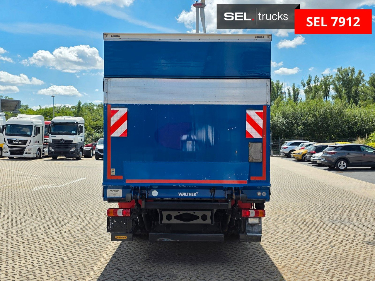 Camião furgão Mercedes-Benz Atego 1218 / Ladebordwand: foto 6 Camião furgão Mercedes-Benz Atego 1218 / Ladebordwand: foto 6