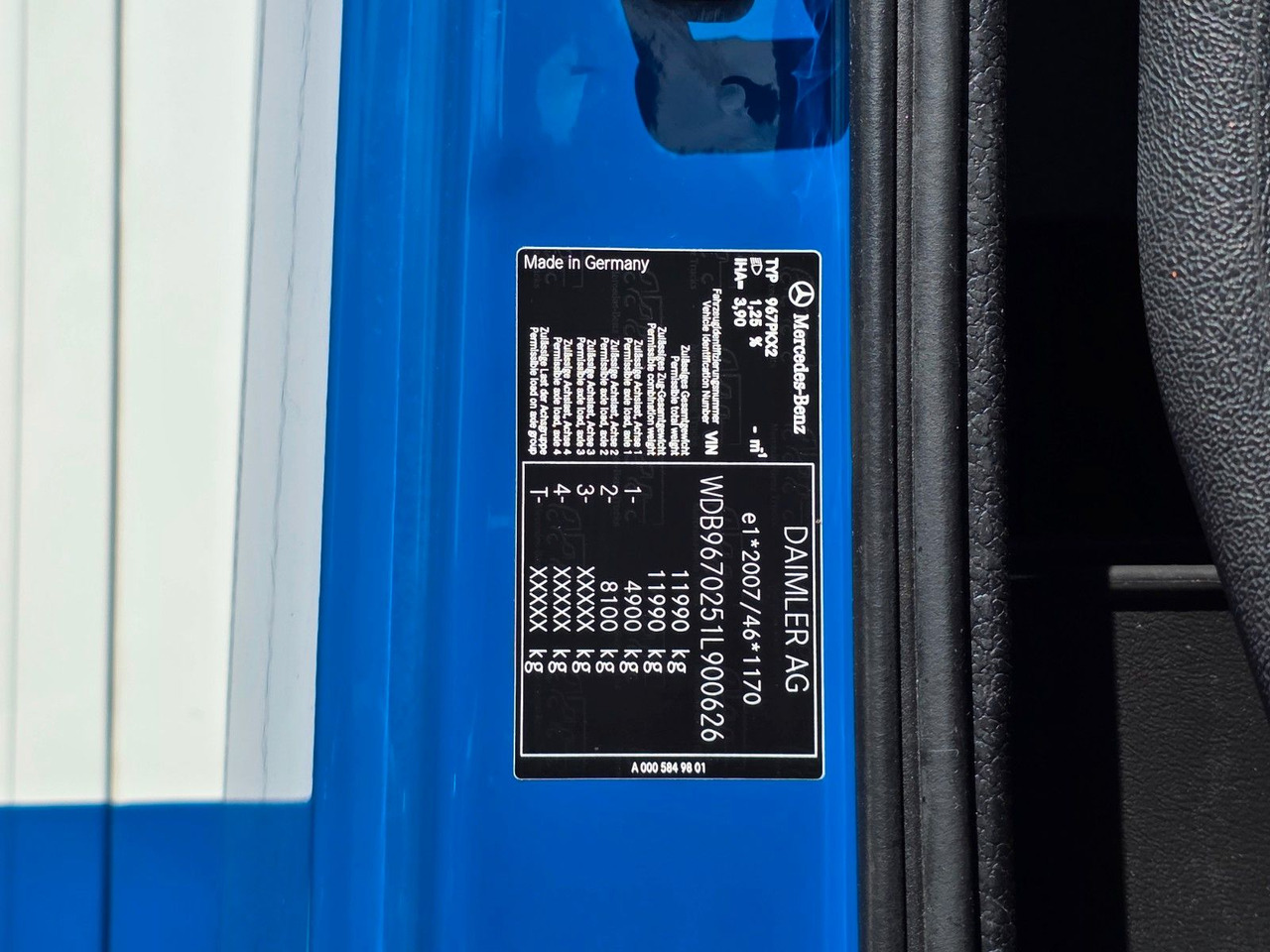 Camião furgão Mercedes-Benz Atego 1218 / Ladebordwand: foto 31 Camião furgão Mercedes-Benz Atego 1218 / Ladebordwand: foto 31