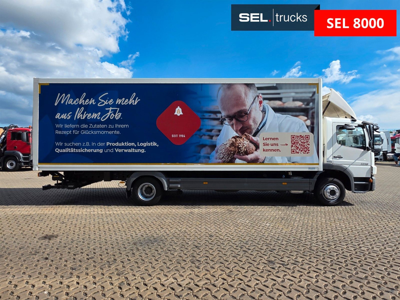 Mercedes-Benz Atego 1218 / Ladebordwand - Camião furgão: foto 5 Mercedes-Benz Atego 1218 / Ladebordwand - Camião furgão: foto 5