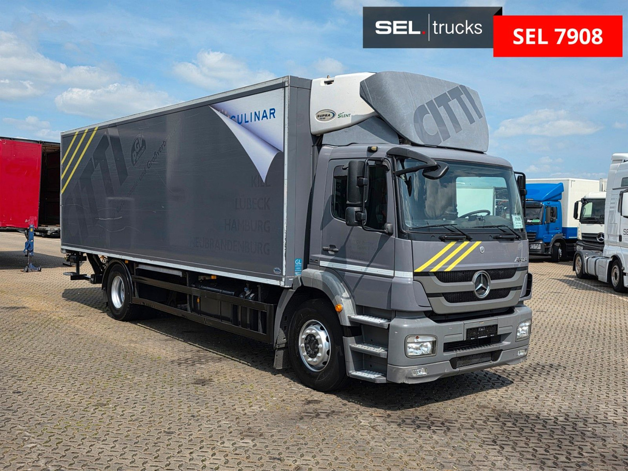 Mercedes-Benz Axor 1824L / Ladebordwand / Carrier Supra 950Mt - Camião frigorífico: foto 3 Mercedes-Benz Axor 1824L / Ladebordwand / Carrier Supra 950Mt - Camião frigorífico: foto 3