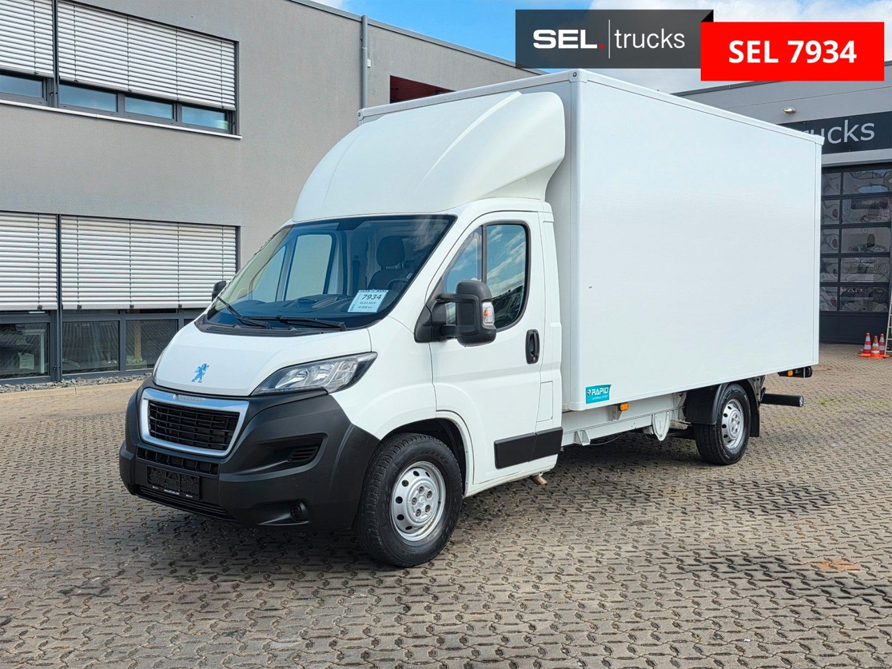 Peugeot Boxer / Ladebordwand / Klimaanlage / 3 Sitzen - Carrinha de contentor: foto 1 Peugeot Boxer / Ladebordwand / Klimaanlage / 3 Sitzen - Carrinha de contentor: foto 1