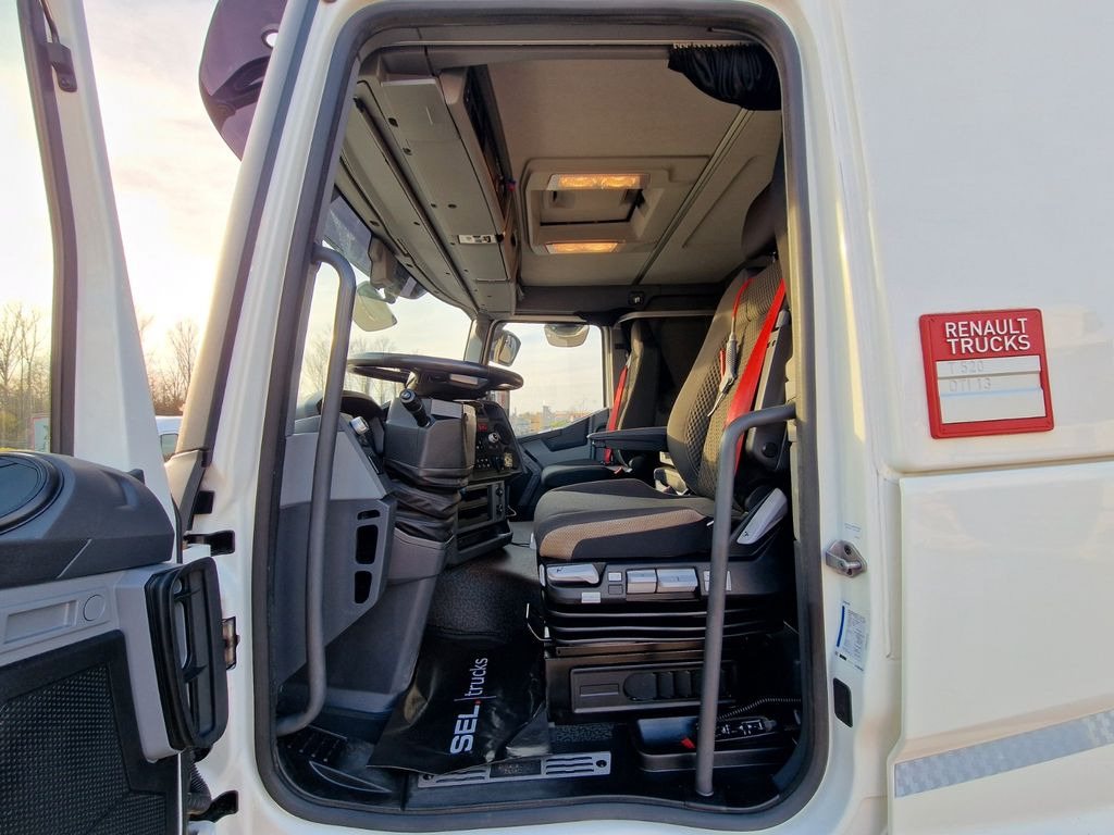 Camião de transporte de madeira, Camião grua Renault T 520 / Alu-Felgen / Euro 6D / Liftachse: foto 17