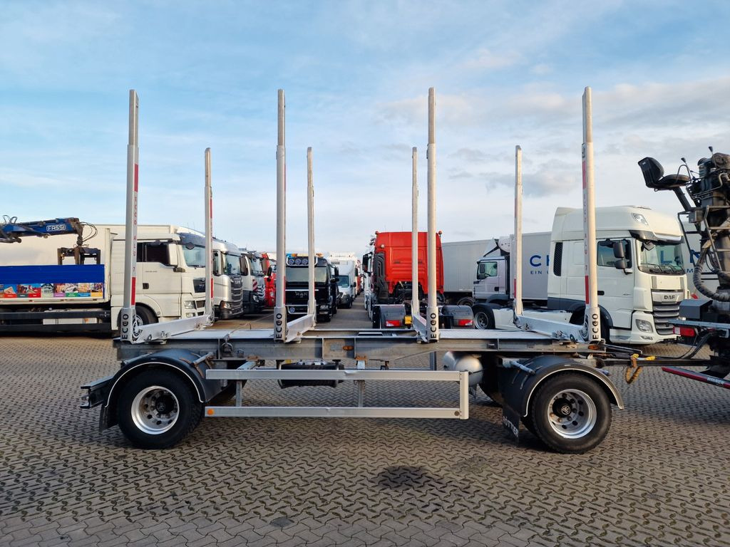 Camião de transporte de madeira, Camião grua Renault T 520 / Alu-Felgen / Euro 6D / Liftachse: foto 27