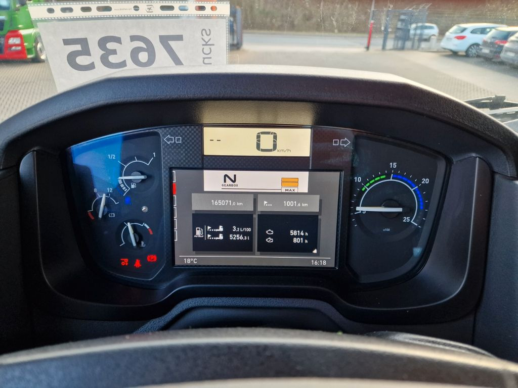 Camião de transporte de madeira, Camião grua Renault T 520 / Alu-Felgen / Euro 6D / Liftachse: foto 24