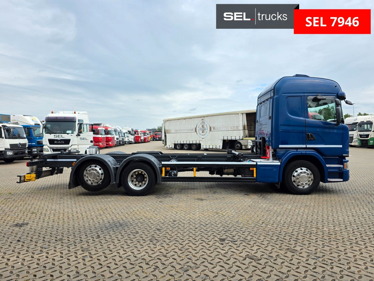 Scania G 410 LB6X2*4MNB / Retarder/PTO/ADR/Lenkachse - Camião transportador de contêineres/ Caixa móvel: foto 4 Scania G 410 LB6X2*4MNB / Retarder/PTO/ADR/Lenkachse - Camião transportador de contêineres/ Caixa móvel: foto 4
